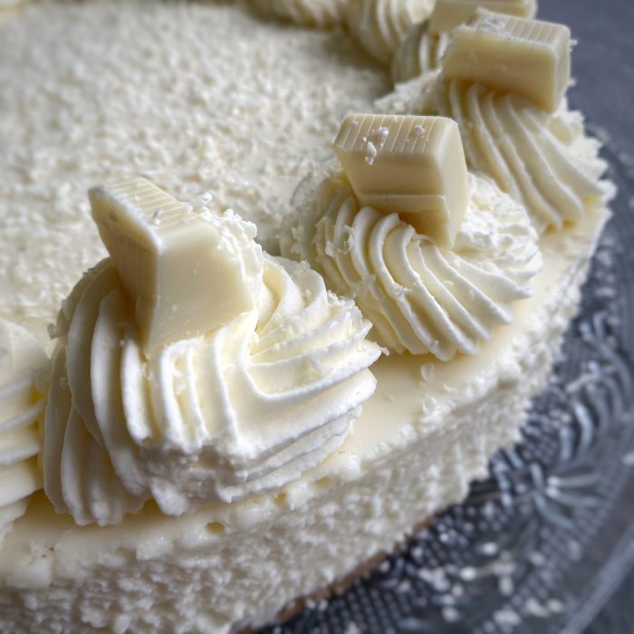Witte chocoladetaart - Afbeelding 2