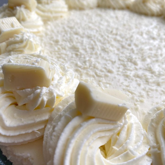 Witte chocoladetaart - Afbeelding 3