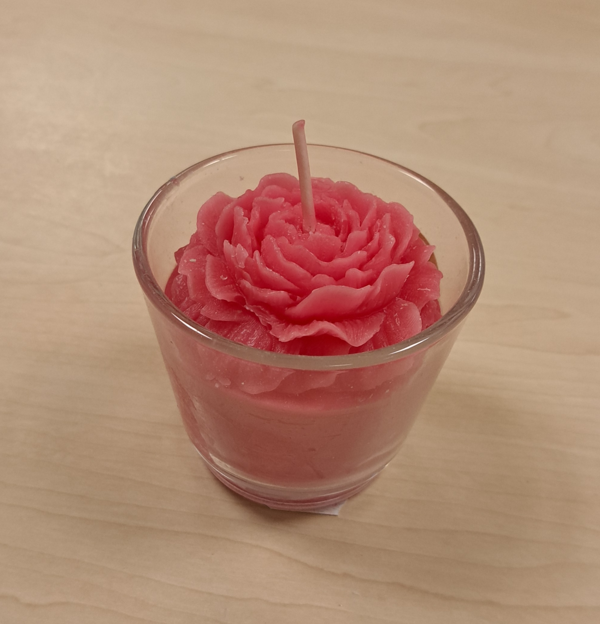 Rooskaarsjes in glas - Afbeelding 3